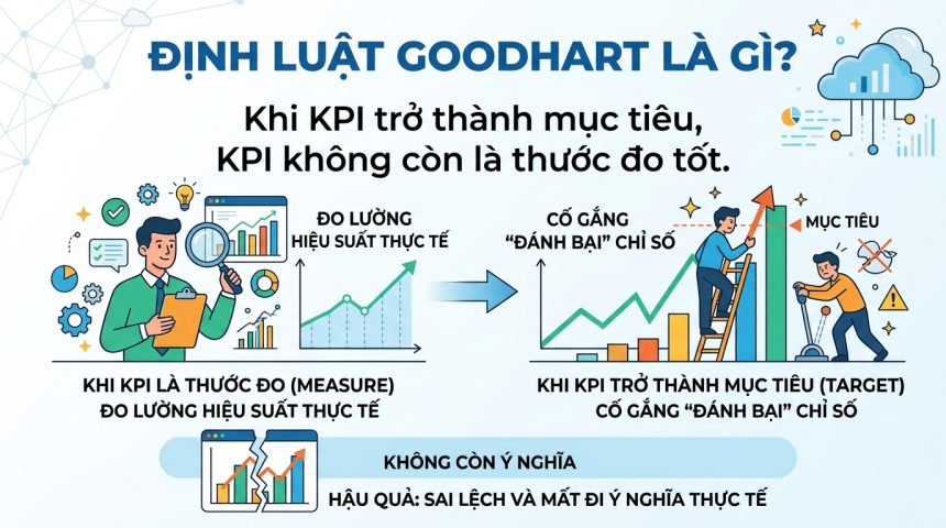 Goodhart's Law là gì? Khi KPI trở thành mục tiêu, KPI sẽ không còn là thước đo tốt