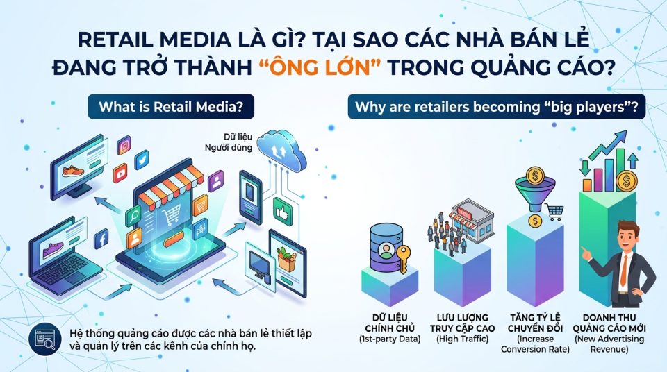 Retail Media là gì? Vì sao các nhà bán lẻ đang trở thành "ông lớn" quảng cáo?