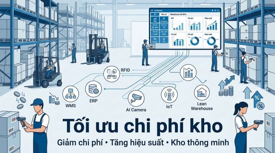 Tối ưu chi phí kho: Giải pháp nâng cao hiệu quả vận hành và giảm chi phí logistics