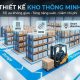 Thiết kế kho thông minh giúp tối ưu không gian và nâng cao hiệu quả vận hành