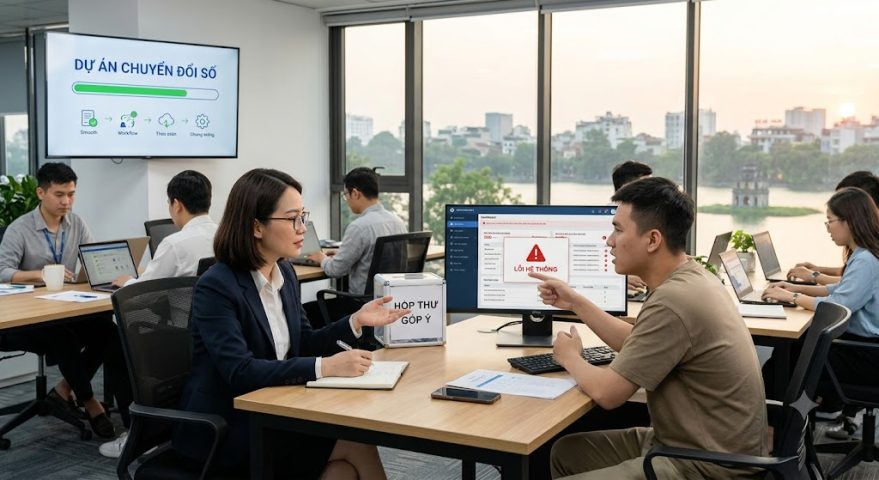 Xử lý phàn nàn triển khai phần mềm mới