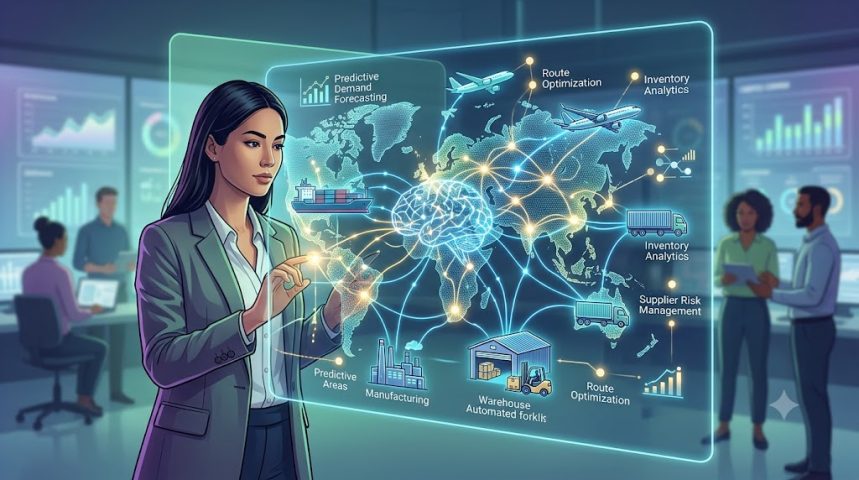 Ứng dụng AI trong quản trị chuỗi cung ứng