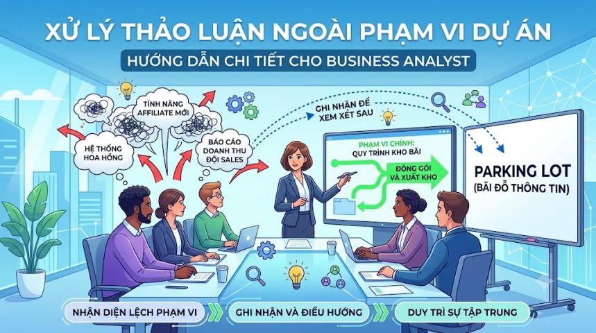 Cách xử lý khi khách hàng thảo luận ngoài phạm vi dự án