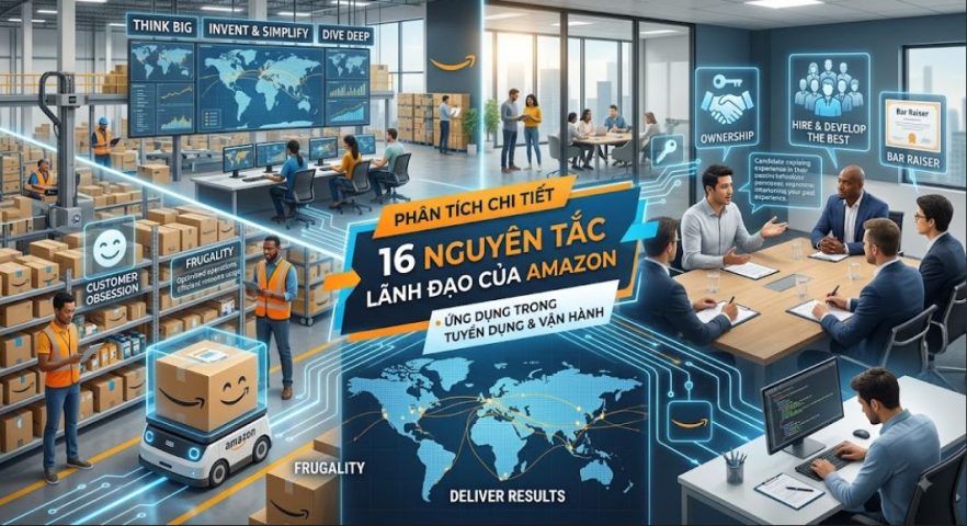 16 nguyên tắc lãnh đạo của Amazon