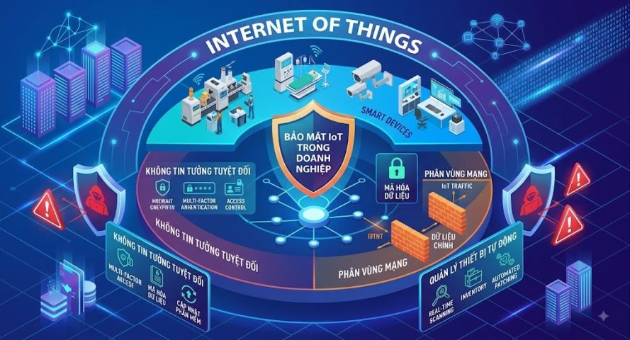 Bảo mật IoT trong môi trường doanh nghiệp