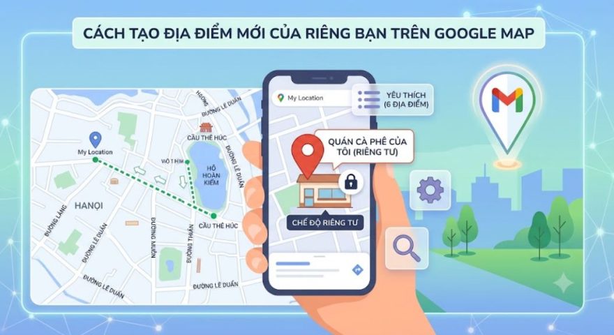 Cách tạo địa điểm mới của riêng bạn trên Google Map