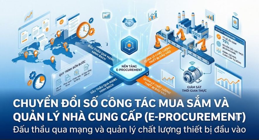 Chuyển đổi số công tác mua sắm và quản lý nhà cung cấp