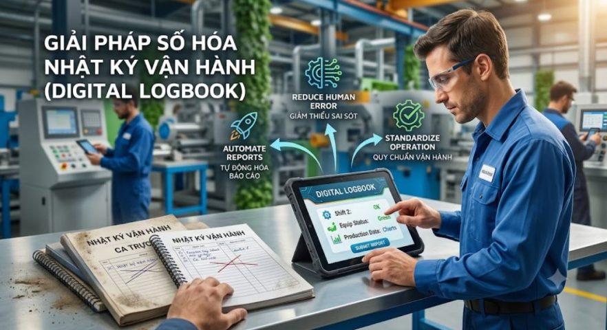 Giải pháp số hóa nhật ký vận hành