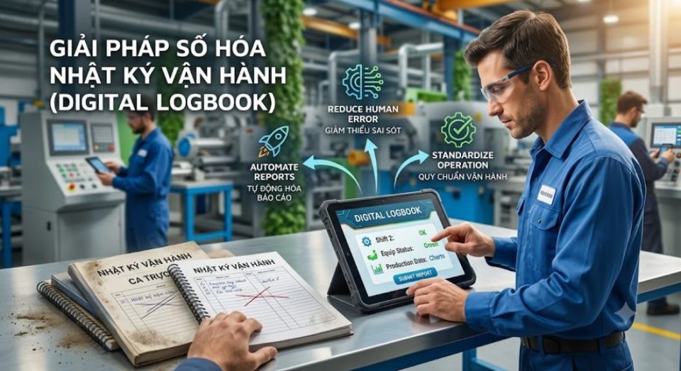 Giải pháp số hóa nhật ký vận hành
