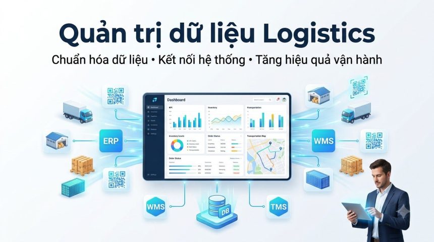 Quản trị dữ liệu cho doanh nghiệp logistics giúp nâng cao hiệu quả vận hành