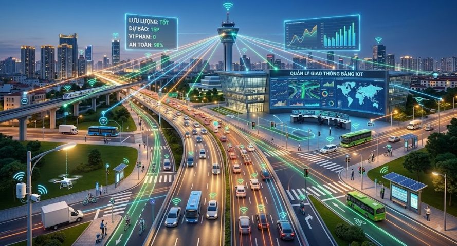 Quản lý giao thông bằng IoT