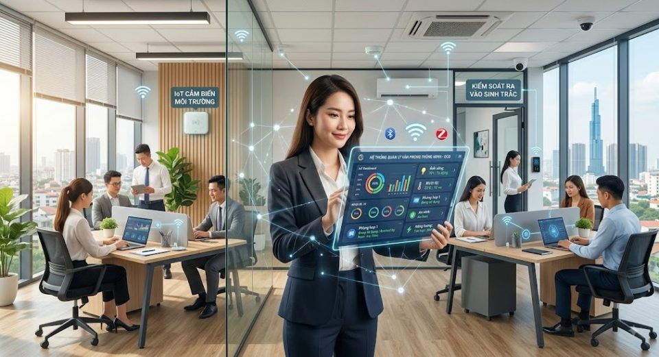 Quản lý văn phòng thông minh bằng IoT