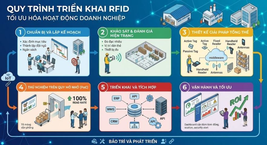 Quy trình triển khai RFID