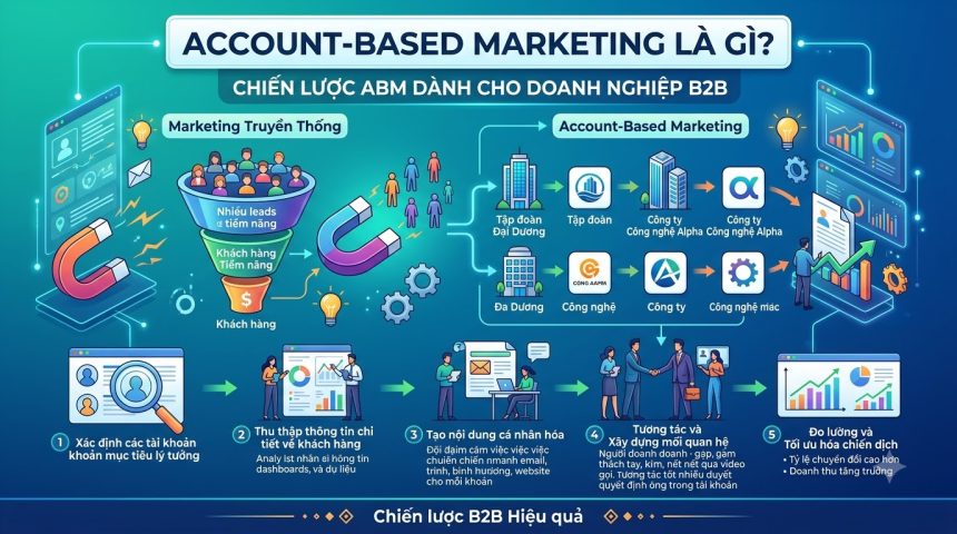 Account-Based Marketing là gì? Chiến lược ABM cho doanh nghiệp B2B
