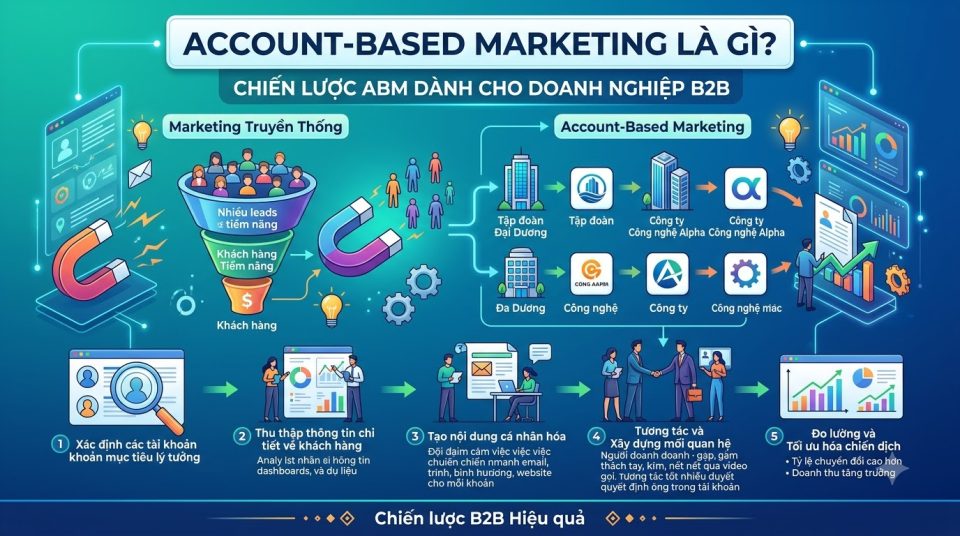 Account-Based Marketing là gì? Chiến lược ABM cho doanh nghiệp B2B