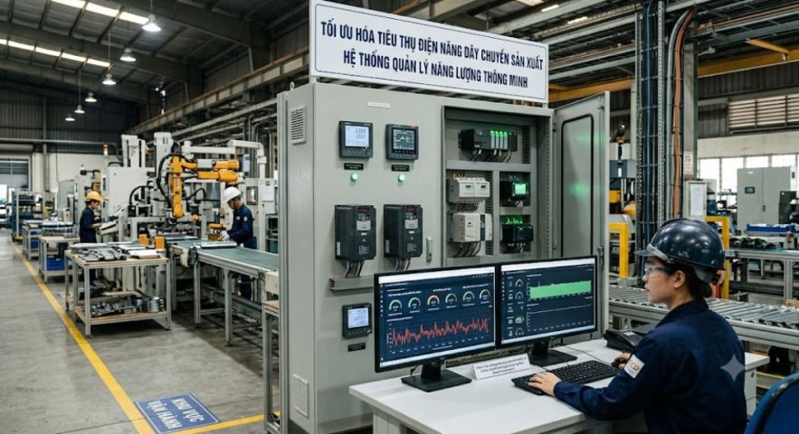 Tối ưu hóa tiêu thụ điện năng dây chuyền sản xuất