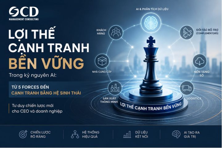 Lợi thế cạnh tranh bền vững trong kỷ nguyên AI