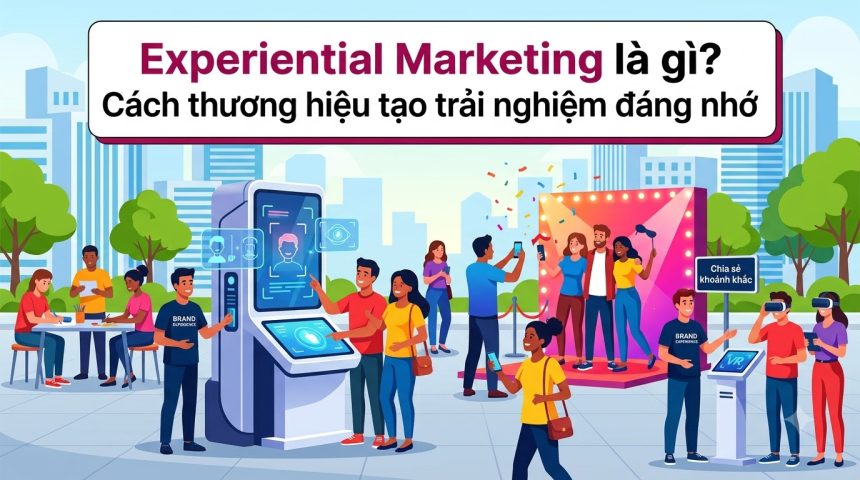 Experiential Marketing là gì? Cách thương hiệu tạo trải nghiệm đáng nhớ
