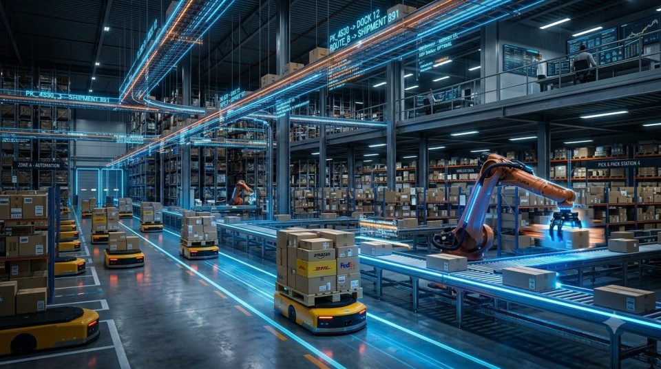 Tự động hóa kho cho doanh nghiệp logistics toàn diện năm 2026