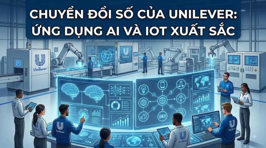Tầm nhìn chiến lược trong chuyển đổi số của Unilever
