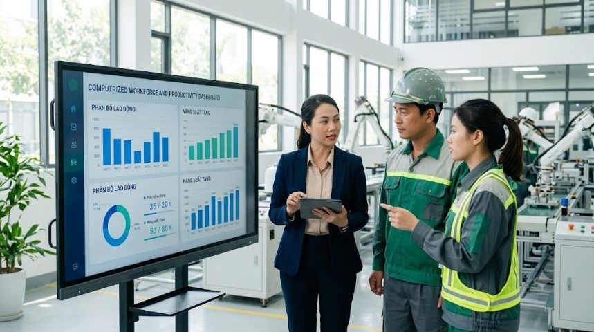 Định biên nhân sự trong nhà máy