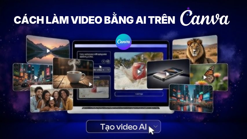 Cách làm video bằng AI trên Canva
