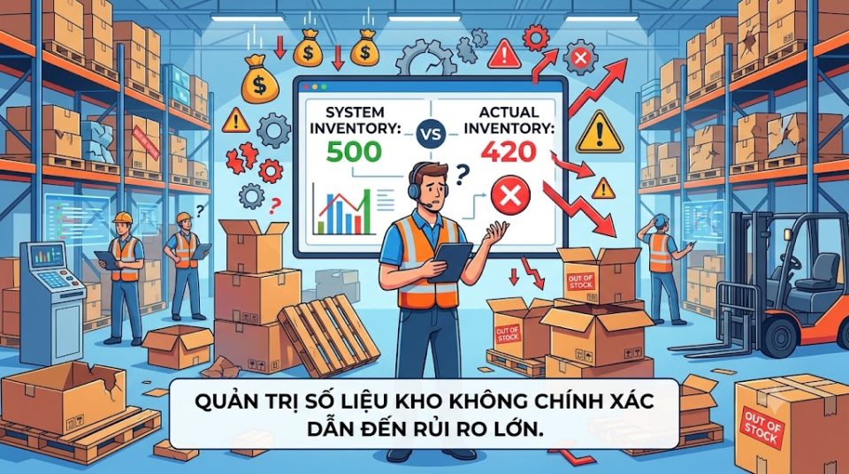 Tồn kho sai lệch