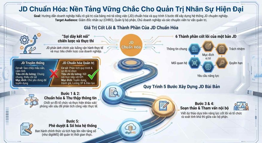Xây dựng bản mô tả công việc JD: Nền tảng quản trị nhân sự