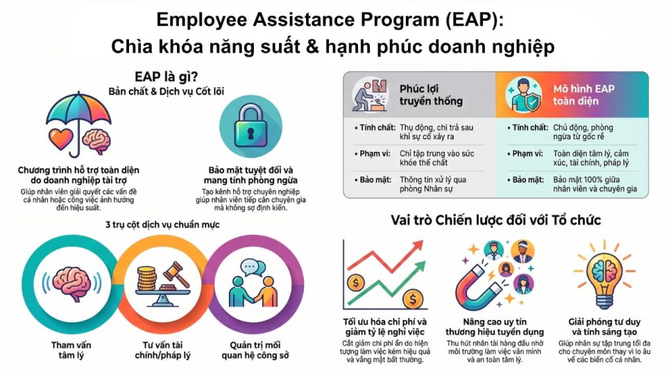 Employee Assistance Program là gì và vai trò đối với tổ chức