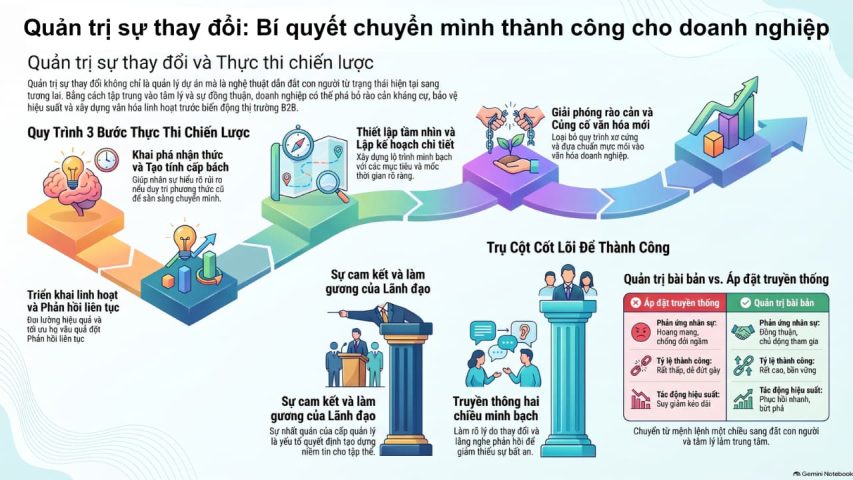 Phương pháp quản trị sự thay đổi tổ chức
