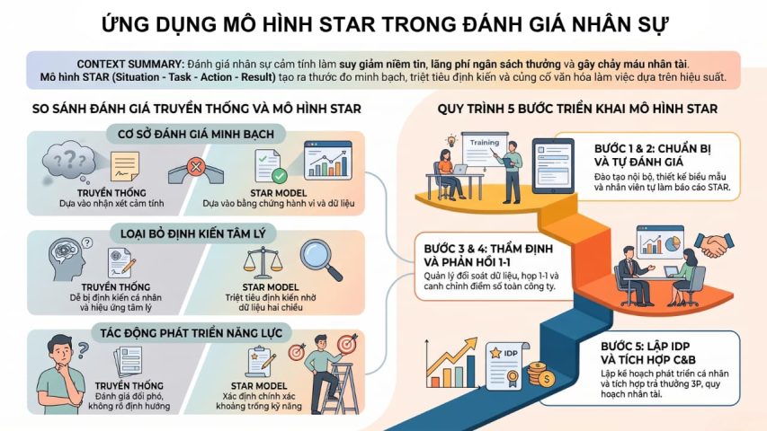 Ứng dụng mô hình STAR trong đánh giá nhân sự