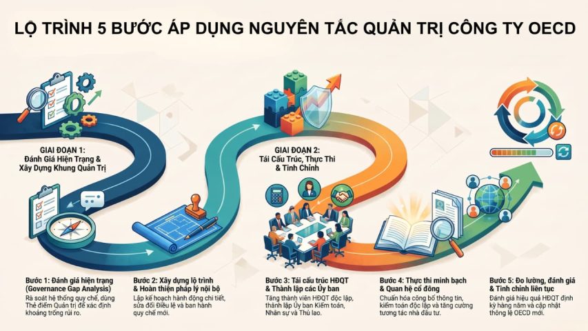 Quy trình áp dụng nguyên tắc quản trị công ty OECD