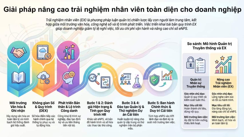 Giải pháp nâng cao trải nghiệm nhân viên toàn diện
