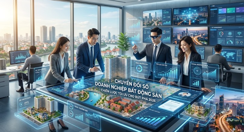 Chuyển đổi số doanh nghiệp bất động sản