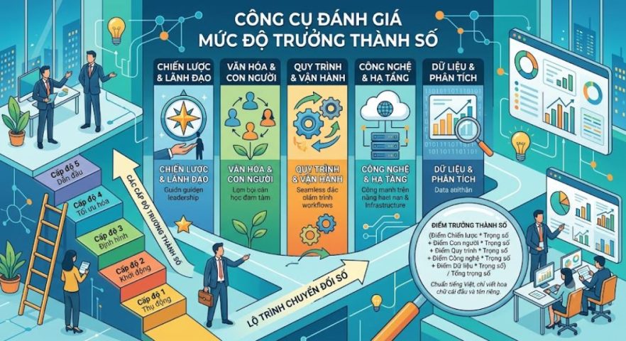 Công cụ đánh giá mức độ trường thành số