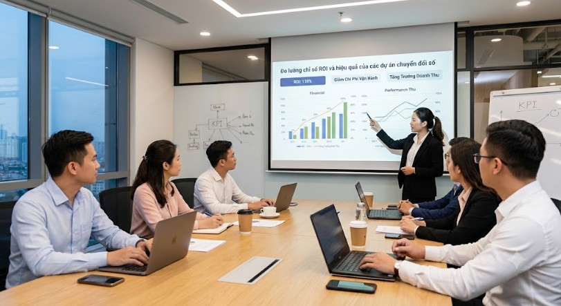 Đo lường ROI dự án chuyển đổi số