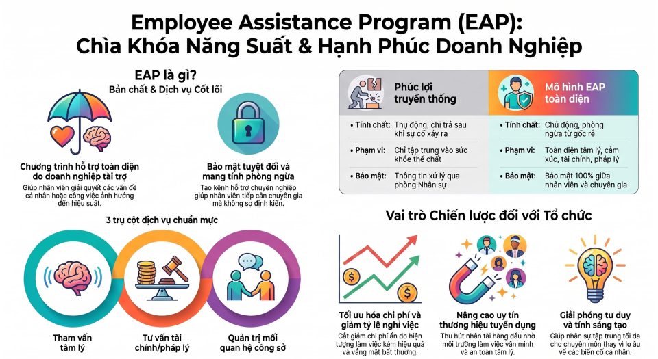 Employee Assistance Program là gì và vai trò đối với tổ chức