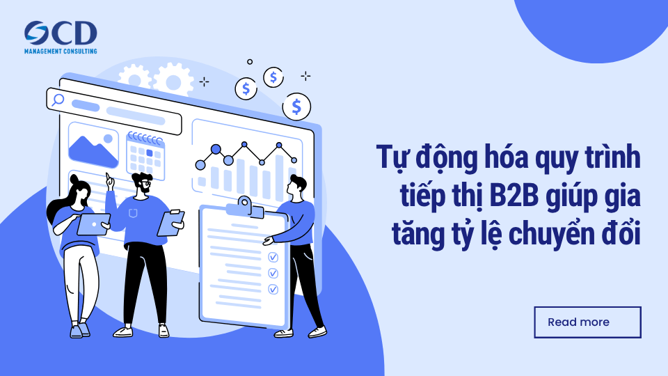 Tự động hóa quy trình tiếp thị B2B giúp gia tăng tỷ lệ chuyển đổi