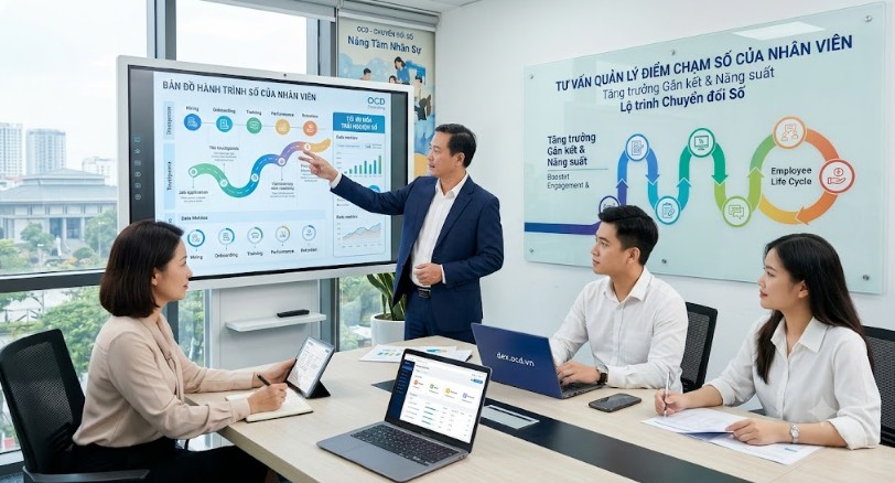 Tư vấn quản lý điểm chạm số của nhân viên