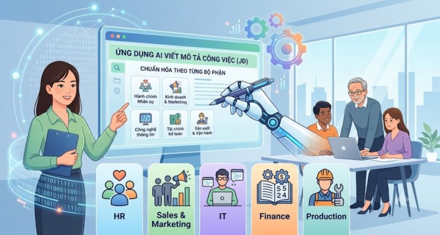 Ứng dụng AI viết mô tả công việc