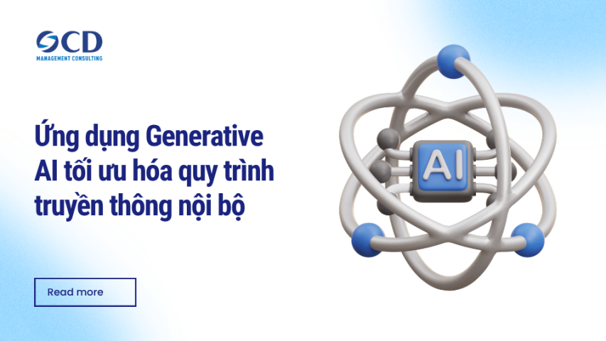 Ứng dụng Generative AI tối ưu hóa quy trình truyền thông nội bộ