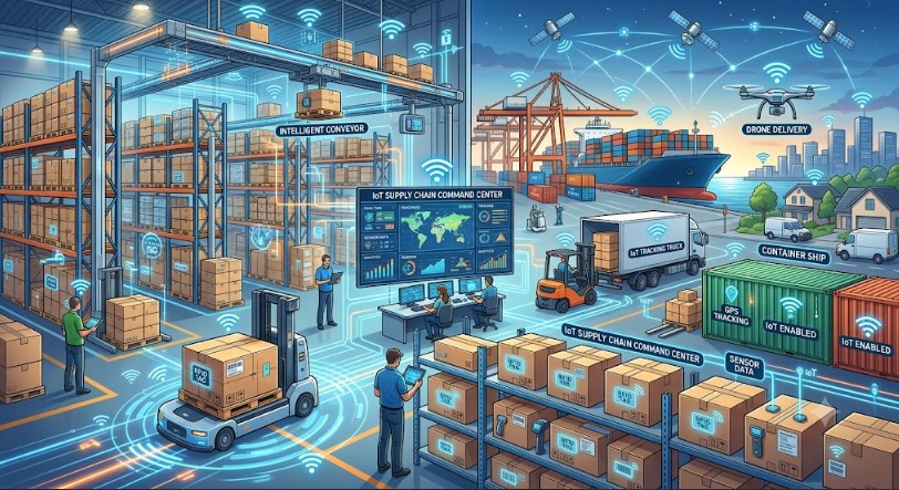 Ứng dụng IoT trong quản lý kho vận