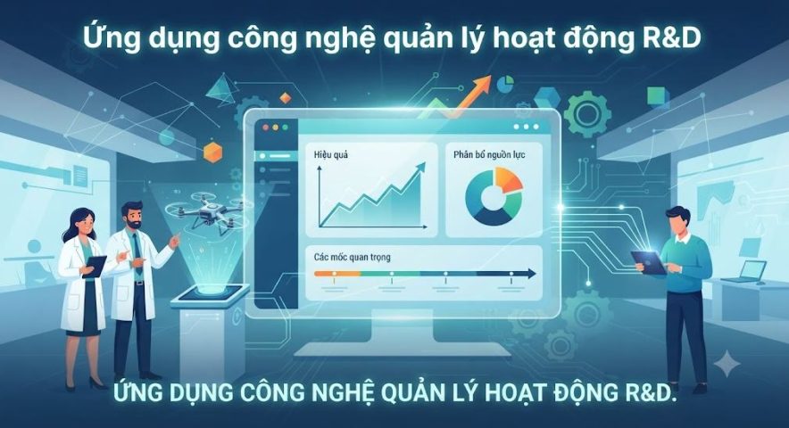 Ứng dụng công nghệ quản lý hoạt động R&D