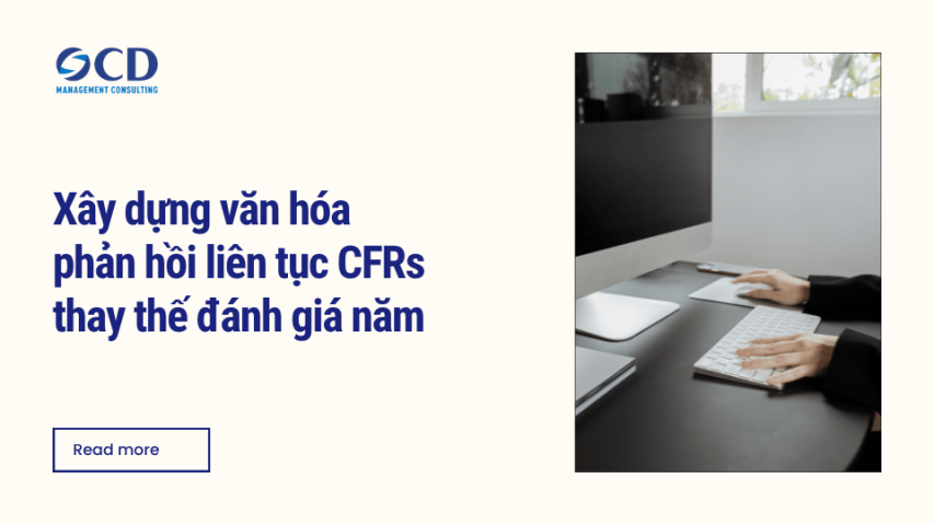 Xây dựng văn hóa phản hồi liên tục CFRs thay thế đánh giá năm