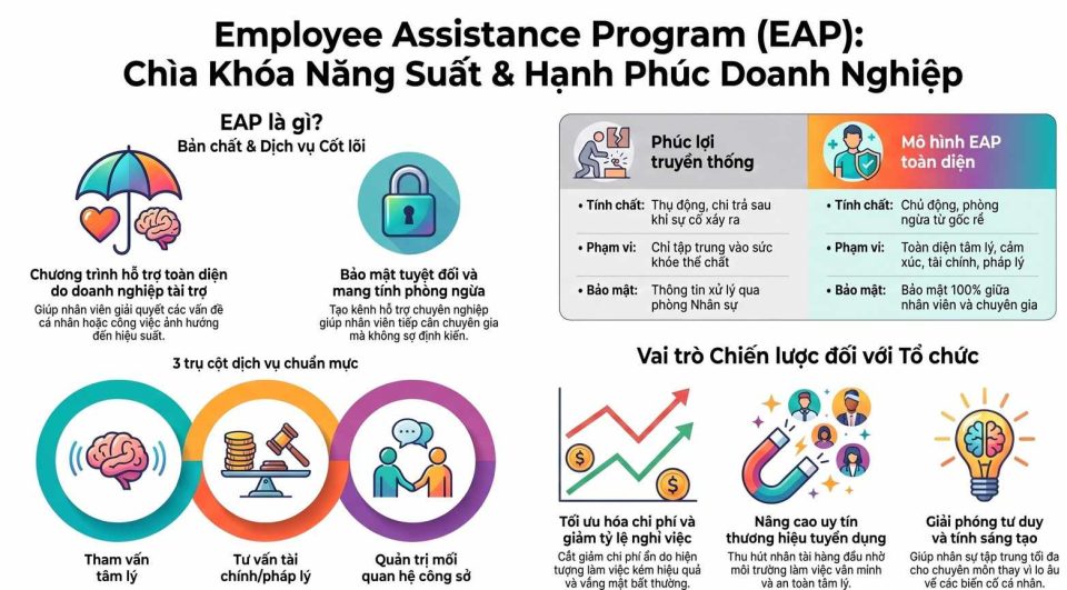 Employee Assistance Program là gì và vai trò đối với tổ chức