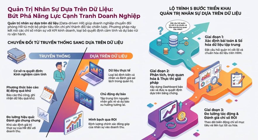 Giải pháp quản trị nhân sự dựa trên dữ liệu cho doanh nghiệp