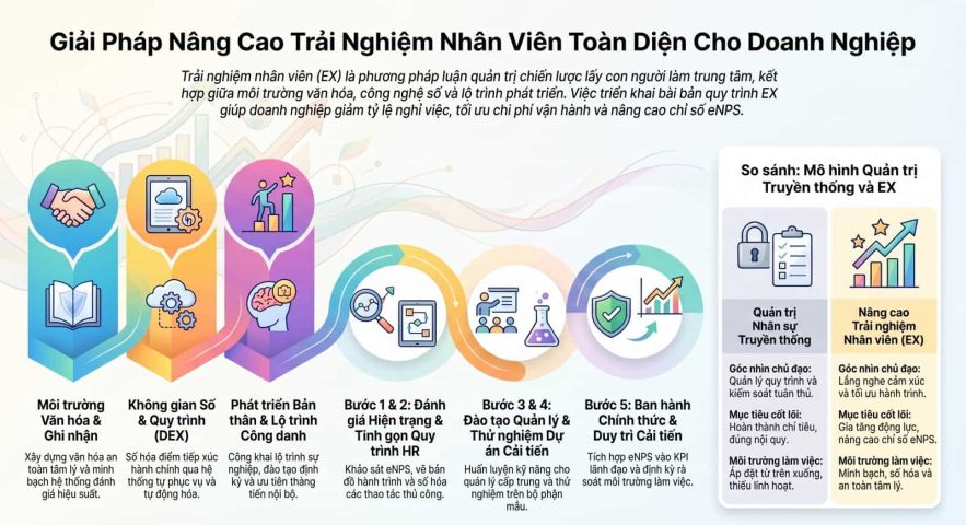 Giải pháp nâng cao trải nghiệm nhân viên toàn diện