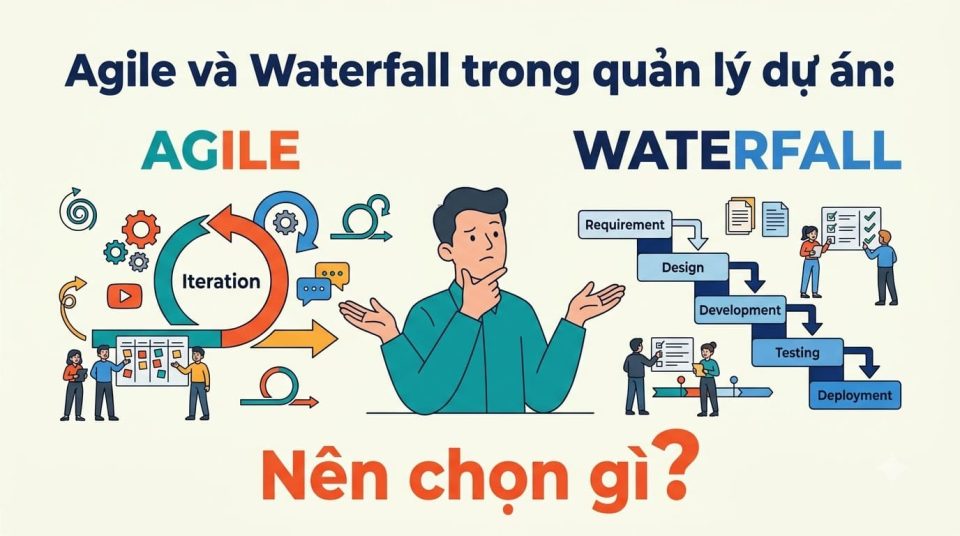 Agile và Waterfall trong quản lý dự án: Nên chọn gì?