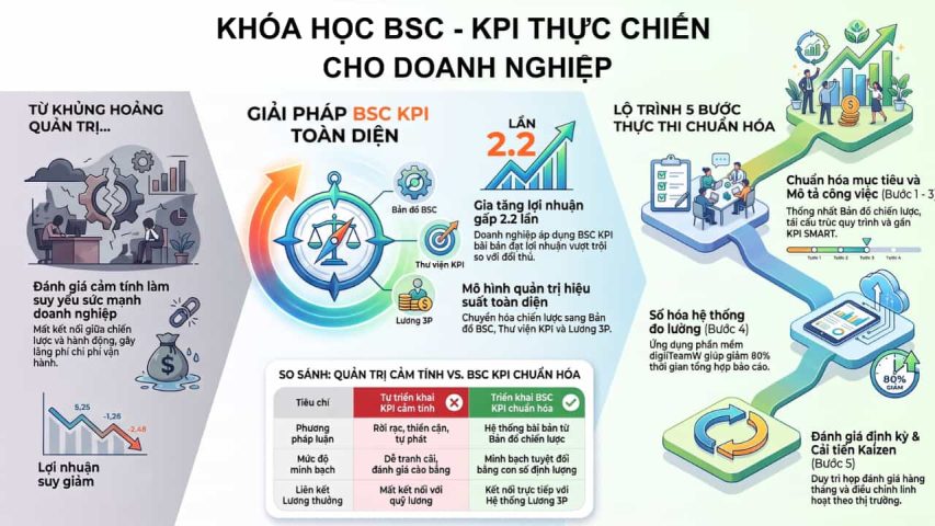 Khóa học BSC KPI thực chiến cho doanh nghiệp