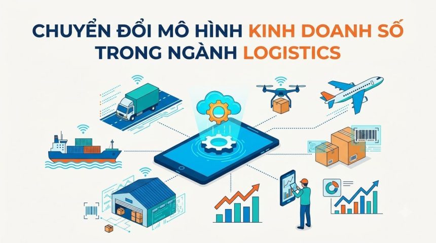 Chuyển đổi mô hình kinh doanh số (Digital Business Model) trong ngành Logistics
